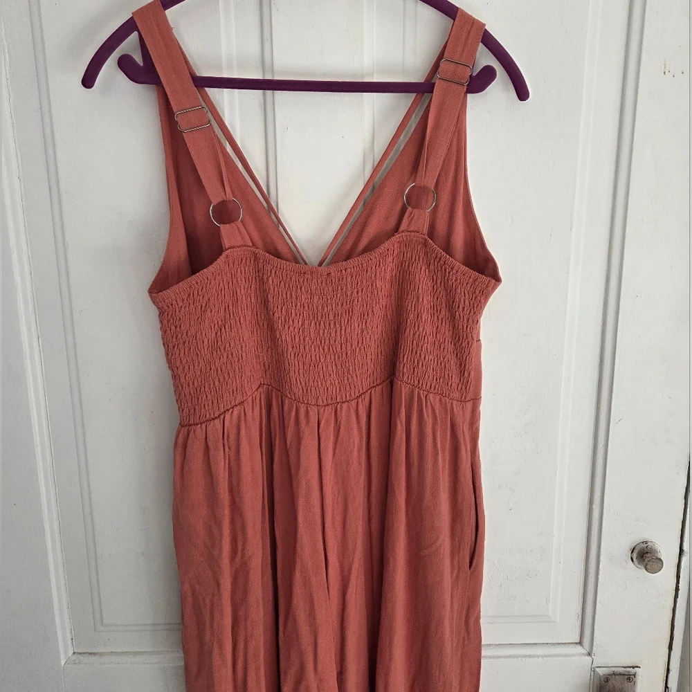 Anrabess Linen Blend Jumpsuit